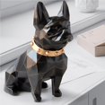 thumbnail image 3 of Puppy Money Box Geometric Prismatic Surface Cartoon Puppy Money Saving Pot Corrosion Resistant Nordic Concise Geometry Puppy Money Saving Box with Money Slot for Home Office, 3 of 9