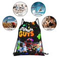 thumbnail image 5 of Stumble Guys Print Drawstring Backpack Sackpack String Bag Cinch Water Resistant Bag for Gym Sport Yoga, 5 of 5