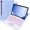 Purple, variant on Bluetooth Keyboard Case for Samsung Galaxy Tab A11 8.7 inch 2025 SM-X130/X133/X135, Wireless Keyboard with Trackpad & 7-Color Backlit & 3-Angle Kickstand