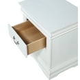 thumbnail image 3 of Crown Mark Louis Philip White Night Stand, 3 of 4