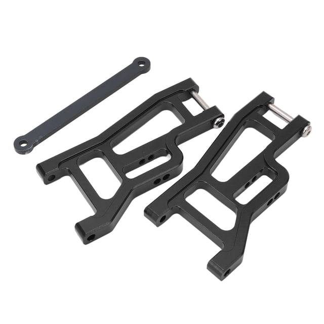 Brazos Oscilantes Delanteros De Metal, Brazos De Suspensión Delantera Aleación De Aluminio De Mayor Resistencia Reemplazo Directo Conducción Estable Apariencia Refinada Cergrey Negro