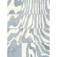 thumbnail image 2 of Galapon, Nikki 19x24 White Modern Wood Framed Museum Art Print Titled - Indigo Grain II, 2 of 4