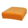 thumbnail image 4 of Funda protectora elástica para asiento de silla de comedor de cocina, fundas para sillas de comedor naranja, 4 of 9