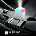 thumbnail image 3 of Humidificador de aire, minihumidificador ultrasónico con 2 modos de niebla ajustables, apagado automático y luz nocturna colorida, humidificador portátil USB para coche, hogar, oficina y dormitorio (v, 3 of 5