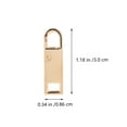 thumbnail image 2 of Zipper Pull Tab 10Pcs Detachable Zipper Pull Tab DIY Luggage Backpack Accessories (Mixes Color), 2 of 8