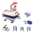 thumbnail image 2 of INTBUYING High Match 8 In1 Heat Press Upgraded Multifunctional Professional Digital Heat Press Machine 110V 1000W for Printing T Shirts Hat Mug Cap Plate White, 2 of 5