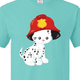 thumbnail image 4 of Inktastic Fireman Dog, Dalmatian, Dog With Fireman Helmet T-Shirt, 4 of 5