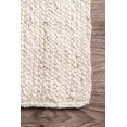 thumbnail image 3 of Gahilot International Hand Woven | Philomena Natural Jute | Hand-Braided Tasseled Area Rug Handmade Jute Natural Rug, 3 of 3