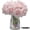 B, variant on Delicate Artificial Rose Bouquets - Five-Headed Realistic Floral Arrangements for Weddings and Home Decor