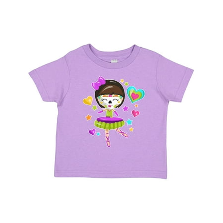 

Inktastic Dancing Sugar Skull Girl Gift Toddler Boy or Toddler Girl T-Shirt