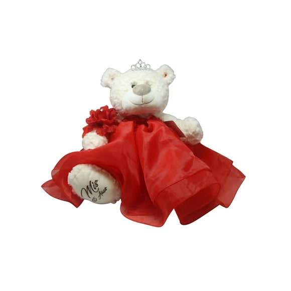 20 Quince Anos Quinceanera Last Doll Teddy Bear with Dress (centerpiece) Red B16831-14