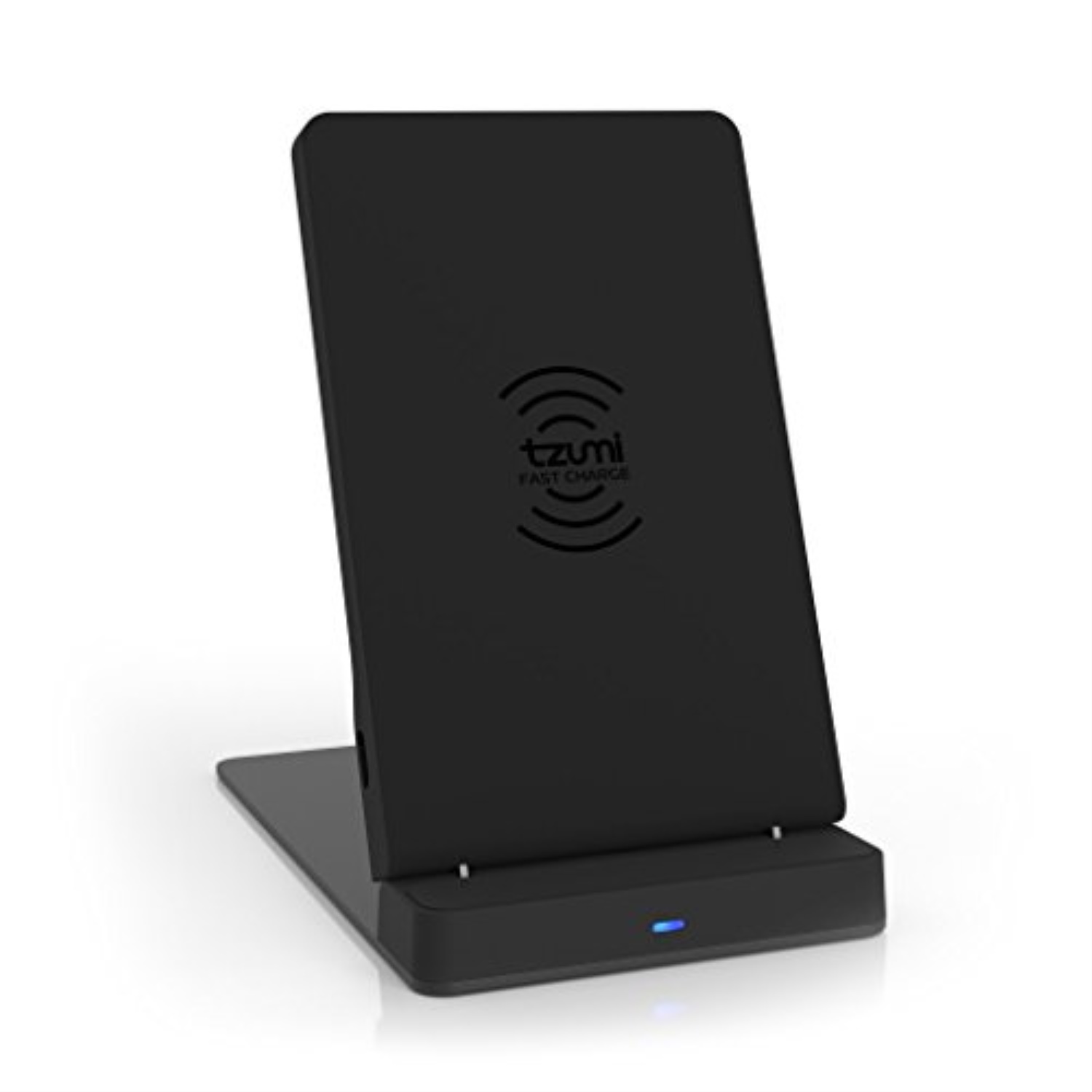 tzumi MultiAngle Folding Desktop Wireless Charging Pad Qi Fast