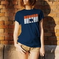 thumbnail image 6 of UGP Campus Apparel Denver Retro Repeat - Sports Team City Pride Tailgating T Shirt - Medium - Navy, 6 of 6