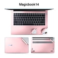 thumbnail image 1 of Roofei Laptop Decal Sticker for Huawei Honor MagicBook 14 with Cool, Metal Keyboard Protective Vinyl Skin (rose gold), 1 of 8