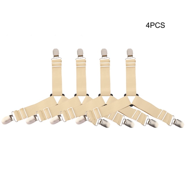 Soporte para sábanas NikouMX 4 piezas sujetador triangular ajustable