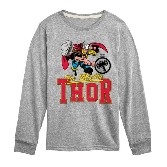 Marvel Thor - Collegiate - Toddler and Youth Long Sleeve Graphic T-Shirt