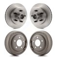 thumbnail image 1 of CMX Front Rear Disc Brake Rotors Drums Kit for Car C1500 Chevrolet GMC K8-102219, 1 of 11