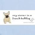 thumbnail image 2 of CafePress - French Bulldog Gifts Infant Bodysuit - Baby Light Bodysuit, Size Newborn - 24 Months, 2 of 4