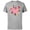 Athletic Heather, variant on Disney Princess Family Heart Bro of the Birthday Kid - Short Sleeve Cotton T-Shirt for Adults - Customized-Black