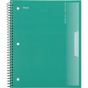 Mead Spiral Notebook, 1 Subject, Wide Ruled, 8 1/2" x 11", Green (930031FB-WMT)