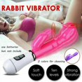thumbnail image 5 of 1 Uds. Vibrador de doble vibración, palo de masaje de conejo, palo AV de carga de frecuencia variable, masturbador femenino-juguete sexual oso de fresa Electrónica, 5 of 5