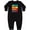 AB-Black, variant on Stock Broker Eat Sleep Invest Repeat Baby Fleece Romper