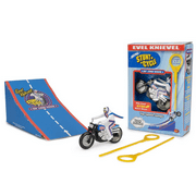 Z Wind Ups Evel Knievel Mini Stunt Cycle The Ultimate Thrill Seeking Rip Cord Racing Action