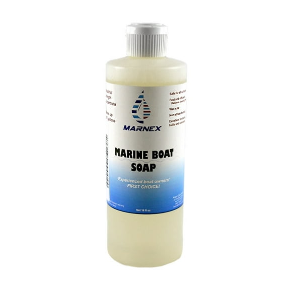 Marine Boat Soap Concentrate, 16oz - Makes 8 Gallons - Marnex