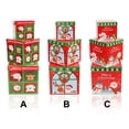 thumbnail image 3 of Paquete de 3 Cajas de regalo de Navidad Decoración Cajas de papel para bocadillos Organizadores de regalos de dulces Suministros de embalaje de Feliz Año Nuevo Tipo 1 Inevent HA009900-01, 3 of 7