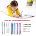 thumbnail image 2 of pitrice Mechanical Pencil Lightweight Cute Sketch Painting Accessories Educational Tools Smooth Surface for 0.9 mm Line Width Refills Pencil Refill, 2 of 7