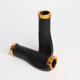 thumbnail image 3 of Puños de bicicleta, diseño ergonómico Puños de bicicleta Ampliación de agarre Puños de manillar de bicicleta de goma con puños de bloqueo de aluminio para bicicleta Mountain Road MTB, 3 of 5