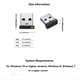 thumbnail image 4 of Adaptador USB para Ratón y Teclado Unifying, Receptor Inalámbrico para MK365, M905, M510, K800, K750 y K520., 4 of 6