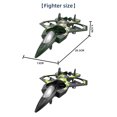 thumbnail image 4 of XY117 2.4GHz Long Flight Time Remote Control Stunt Fighter with LED Lights - Aerobatic Rolling & Spinning Capabilities, Stable Anti-Interference Control, 15 Minutes Flight, 3.7V 1800mAh Battery -, 4 of 6