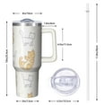 thumbnail image 3 of 1pc Animal Lover 40oz Tumbler with Straw & Handle - Insulated Stainless Steel Cup | Holiday Gift for Man Women (Christmas, Valentine's, Birthday), 3 of 5