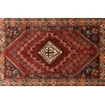 thumbnail image 1 of Ahgly Company Machine Washable Indoor Rectangle Traditional Tomato Red Area Rugs, 3' x 5', 1 of 7