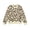 White, variant on Women's Leopard Print Pullover Sweater Oversized Crew Neck Long Sleeve Knit Sweaters Y2k Trendy Soft Comfortable Warm Fall Winter Fashion Work Going out Jumper Tops White M