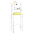 thumbnail image 3 of Estante Para Almacenamiento De Toallas De Hierro De 3 Niveles, Organizador De Estante De Baño Sobre Inodoro, Diseño De Módem, Ahorro De Espacio Compacto Para Baño Y Cuarto De, 3 of 7