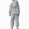 thumbnail image 4 of Gibobby Toddler Baby Girls Soft Clothes 12 24 Months 2T 3T 4T Long Sleeve Romper Jumpsuit Pants Outfit Set(10-11 Years,Grey), 4 of 7