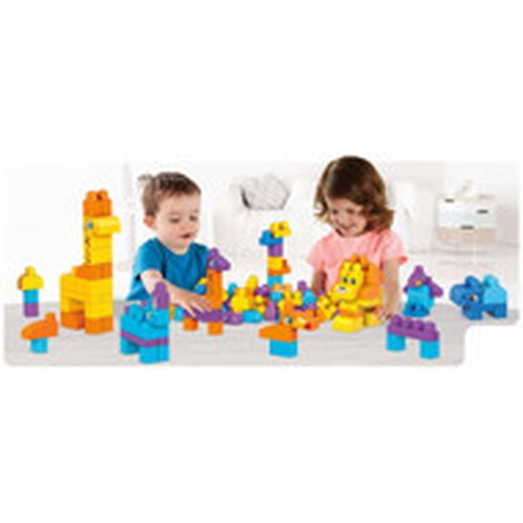 Mega Bloks Safari Friends Building Set