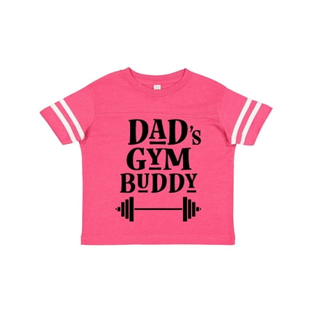 

Inktastic Dad s Gym Buddy Childs Workout Gift Toddler Boy or Toddler Girl T-Shirt