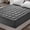 Gray, variant on RIAFUN Cooling Mattress Pad Queen, Quilted Plush with Deep Pocket, Hypoallergenic, Gray