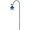 Blue, variant on SeekLGT Miniature Fairy Garden Accessories Luminous Fairy Lanterns Stake Decorative Plant Hook for Outdoor Garden Terrarium Moss Potted Plants Dollhouse Decor, 1 pc