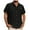 Black, variant on Big and Tall Shirts for Men Dressy Casual Button Down Short Sleeve Shirt Loose Work Blouse Beach Vacation Summer Tops with Pocket S-5XL