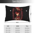 thumbnail image 4 of Hazbin Hotel Pillowcases Soft Pillow Holder Decorative Cushion Cover Home Decor Rectangular Throw Pillow Covers 16"X24", 4 of 9
