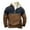 Mens sweatshirt A22 Blue, variant on FASHOFT Aztec Cowboy Quarter Zip Pulover Men Long Sleeve Western Shirts Color Block Sweatshirt Comfy Casual Vintage Fall Winter Tops Green M