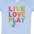 thumbnail image 4 of Inktastic Live Love Play Violin Girls Baby Bodysuit, 4 of 5