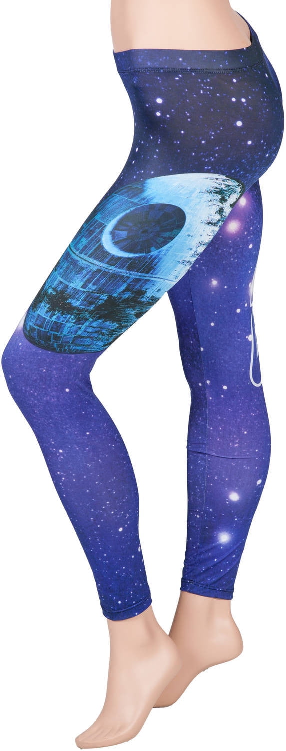 Star Wars Death Star Nebula Juniors Leggings