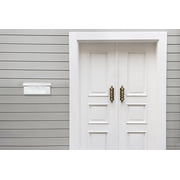 Architectural Mailboxes Wayland Steel Wall Mount Mailbox, White, Small