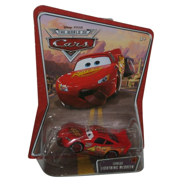 Disney Cars Movie Lightning McQueen Tongue Die-Cast Toy Car 