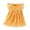ZE Orange, variant on Dresses for Girls Summer Toddler Kids Girls Sleeveless Casual Dress Colorful Fruit Print Sundress with Bow Design Baby Dress Orange 6 Months-9 Months